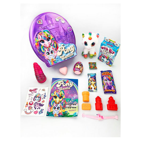 Іграшка-сюрприз Danko toys Pony Castle з аксесуарами BPS-01-01U Іграшка-сюрприз Danko toys Pony Castle з аксесуарами BPS-01-01U