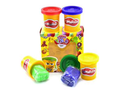 Тесто для лепки Danko Toys Master Do 4 банки по 50 г TMDB-01-03U