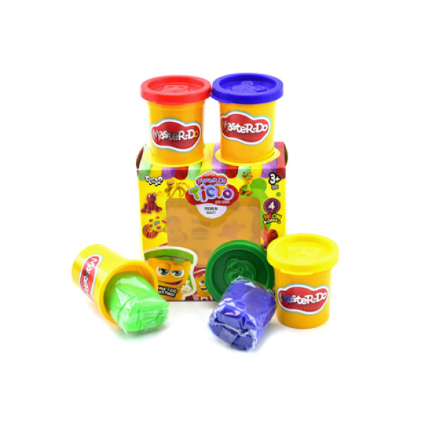 Тесто для лепки Danko Toys Master Do 4 банки по 50 г TMDB-01-03U