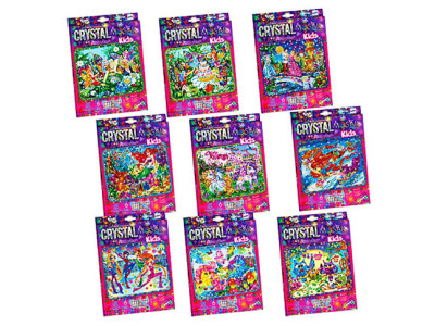 Набір для творчості Danko Toys "CRYSTAL MOSAIC KIDS" розвиваючий CRMk-01-01020304...10 Набір для творчості Danko Toys "CRYSTAL MOSAIC KIDS" розвиваючий CRMk-01-01020304...10