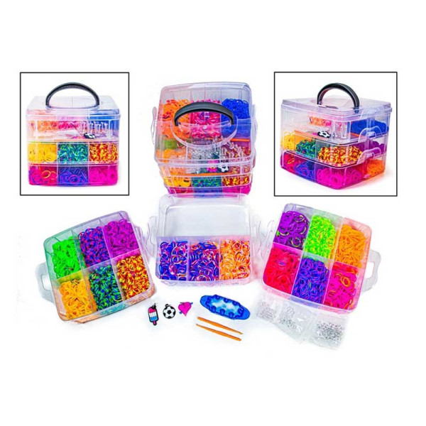 Набір резинок для плетіння Скриня КОД 10