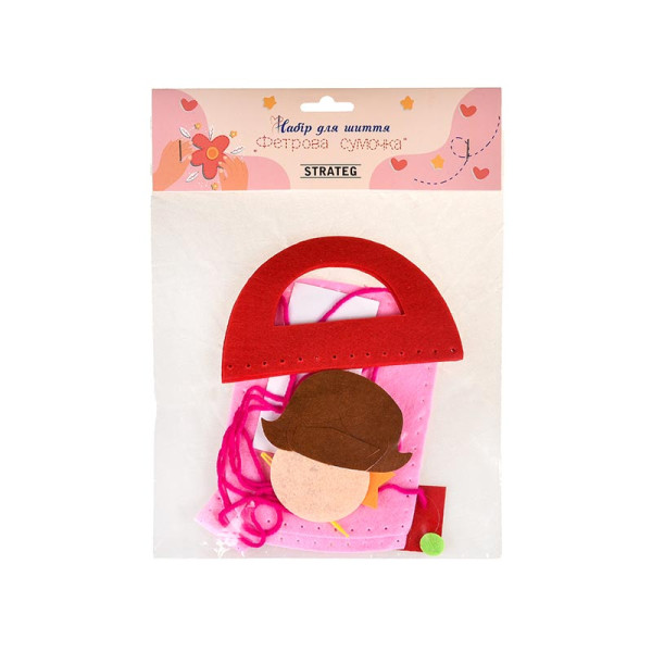 Набір для шиття Strateg Фетрова сумочка: Друзі 31031