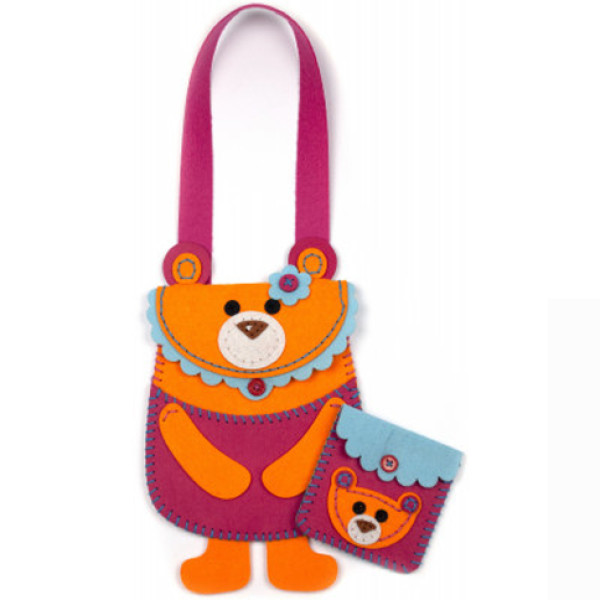 Набір викрійок для пошиття дитячої сумочки та гаманця НС-11 Набір викрійок для пошиття дитячої сумочки та гаманця НС-11