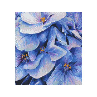 Алмазна мозаїка Гортензія 30*40 АМ 4003 Алмазна мозаїка Гортензія 30*40 АМ 4003