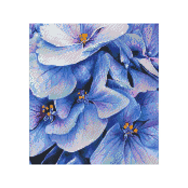 Алмазна мозаїка Гортензія 30*40 АМ 4003 Алмазна мозаїка Гортензія 30*40 АМ 4003