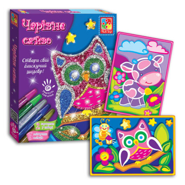 Глітерні розмальовки (рос.) VT4801-02 Глітерні розмальовки (рос.) VT4801-02