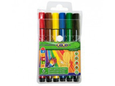 Фломастери JUMBO (6 кольорів) ZB.2806