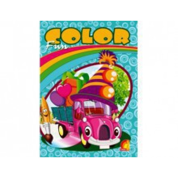 Книга дитяча Дитяча творчість Fun color. Машинки (укр.) Ю126074У