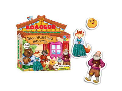 Магнітний театр "Колобок" VT3206-09 Магнітний театр "Колобок" VT3206-09