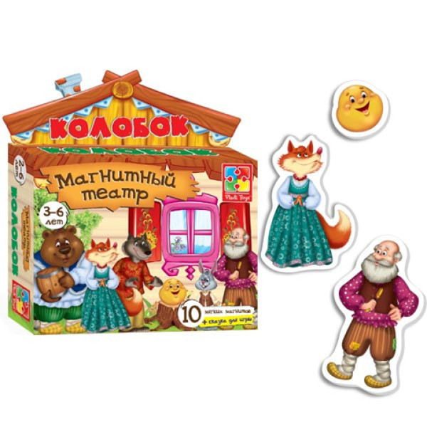 Магнітний театр "Колобок" VT3206-09 Магнітний театр "Колобок" VT3206-09