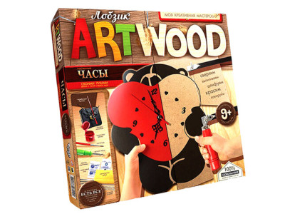 Набір для творчості "ARTWOOD" годинник LBZ-01-0102030405 Набір для творчості "ARTWOOD" годинник LBZ-01-0102030405