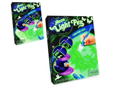 Малюй світлом NEON LIGHT PEN (рос.) NLP-01-01NLP-01-02 Малюй світлом NEON LIGHT PEN (рос.) NLP-01-01NLP-01-02