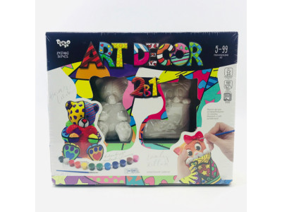 Набір для творчості Danko Toys "Art Decor 2в1" для дітей ARTD-02-01U