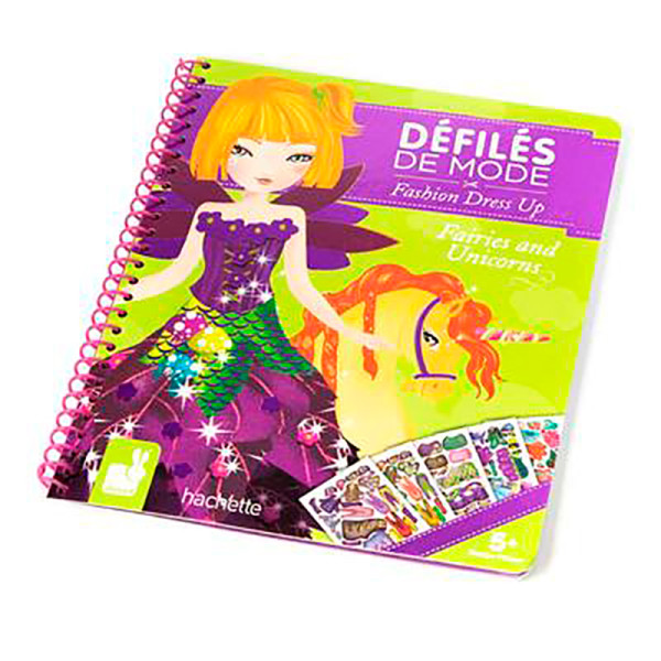 Набір для творчості Модне вбрання Janod Феї та єдинороги J07830 J07830 Набір для творчості Модне вбрання Janod Феї та єдинороги J07830 J07830