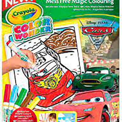 Книга-розмальовка Crayola з фломастерами Тачки 75-1918