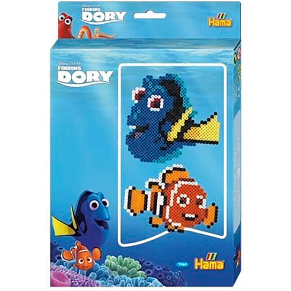 Термомозаїка HAMA Великий набір "У пошуках Дорі" Midi 5+ 7960 Термомозаїка HAMA Великий набір "У пошуках Дорі" Midi 5+ 7960
