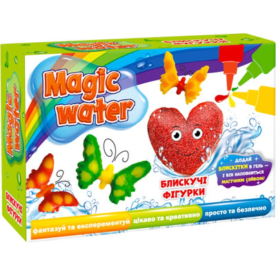 Набір для творчості Ludum Magic water Блискучі фігурки MV6031-05