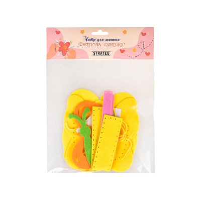 Набір для шиття Strateg Фетрова сумочка: Метелик 31030