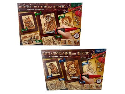 Набір для творчості Danko Toys Випилювання пор дереву WD-01-01UWD-01-02U Набір для творчості Danko Toys Випилювання пор дереву WD-01-01UWD-01-02U
