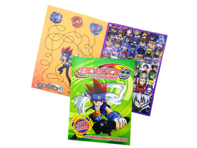 Розмальовка з наліпками Beyblade Б
