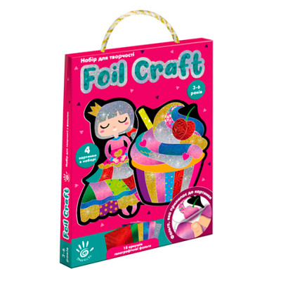 Набір для творчості Vladi Toys "Foil Craft. Принцеса" VT4433-11