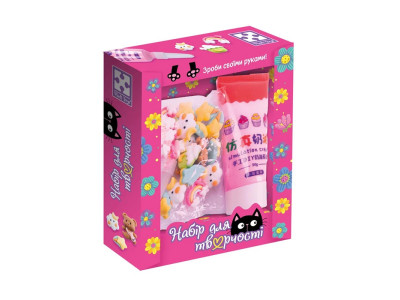 Набір для творчості Vladi Toys "Клей з кабашонами. Ведмедик мікс" VT4600-03