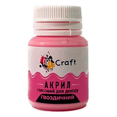 Фарба акрил глянець для декору "Гвоздичний" AG-7509