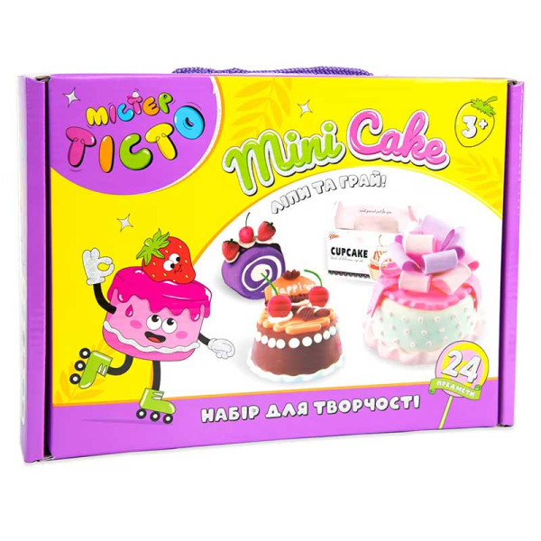 Набір для творчості Містер тісто Mini Cake Strateg 41007 Набір для творчості Містер тісто Mini Cake Strateg 41007