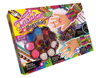 Набір для творчості Бісер Fashion Braseletes DankoToys 5065