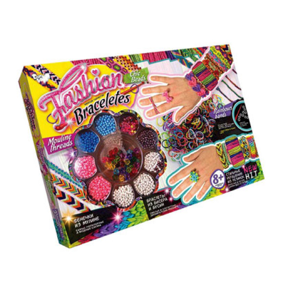 Набір для творчості Бісер Fashion Braseletes DankoToys 5065