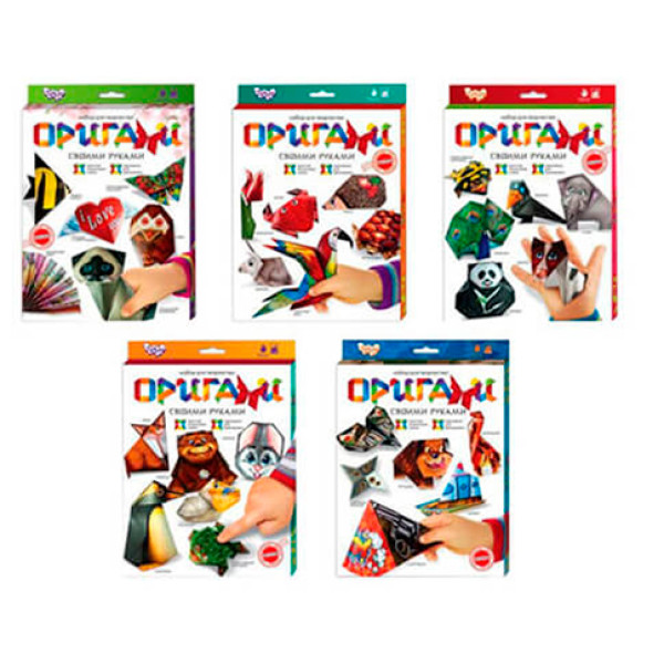 Оригамі 5 видів Ор-01-0102030405