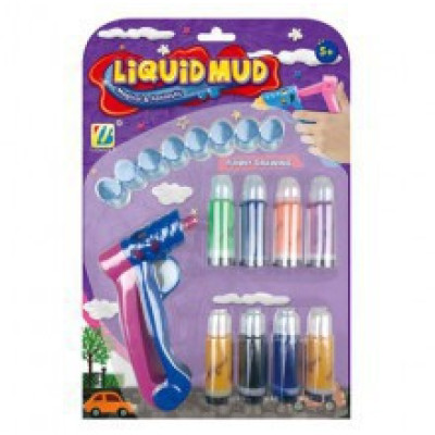 Пластилін-рідкий 8 кольорів катриджів стайлер насадки на планшетці BN777-3 Пластилін-рідкий 8 кольорів катриджів стайлер насадки на планшетці BN777-3