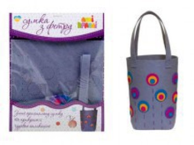 Набір для творчості Сумка з фетру "Квіткова" 0393