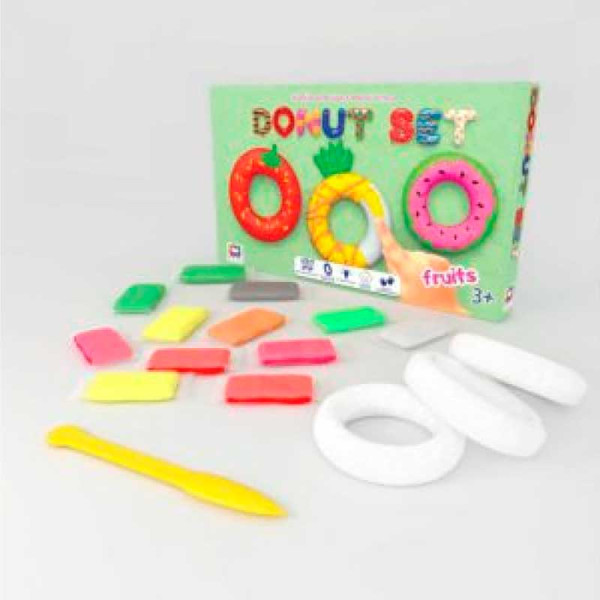 Набір для креативного ліплення легкий стрибаючий пластилін "FRUITS" TM Moon 70087 Набір для креативного ліплення легкий стрибаючий пластилін "FRUITS" TM Moon 70087