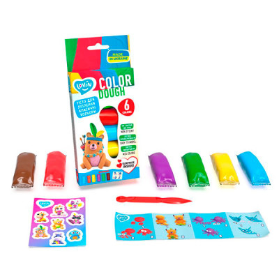 Набір для ліплення з тістом 6 кольорів Classic Assorted TM Lovin 41196