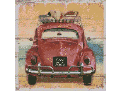 Набір з алмазною мозаїкою "На зустріч хвилям" 40x40 см АМ 6028 Набір з алмазною мозаїкою "На зустріч хвилям" 40x40 см АМ 6028