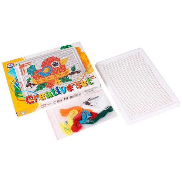 Доска для в'язання ТехноК "Вишиваночка" для дитячої творчості 6313 Доска для в'язання ТехноК "Вишиваночка" для дитячої творчості 6313