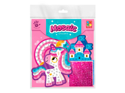 Набір для творчості Vladi Toys м'яка мозаїка "Єдиноріг" VT4511-08