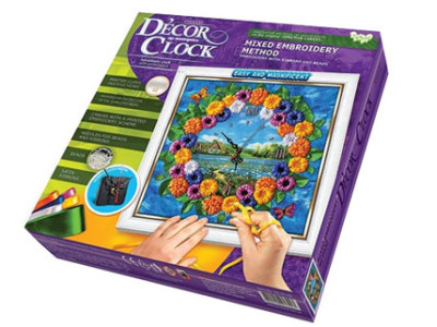 Набір для творчості "Decor Clock" Маргаритки DС-01-02 Набір для творчості "Decor Clock" Маргаритки DС-01-02