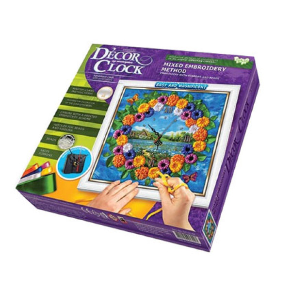 Набір для творчості "Decor Clock" Маргаритки DС-01-02 Набір для творчості "Decor Clock" Маргаритки DС-01-02