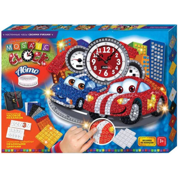 Набір для творчості "Mosaic Clock - Тачки" MC-01-04