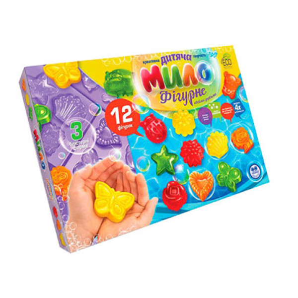 Комплект креативної творчості Danko Toys "Фігурне мило" Великий DFM-02-02U
