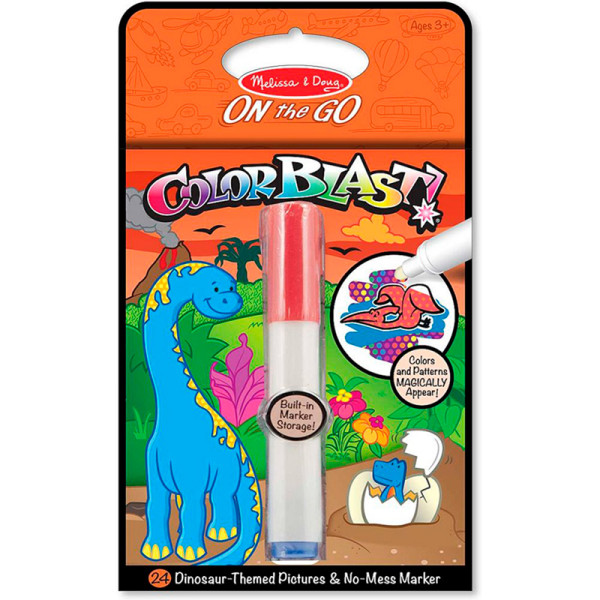 Dinosaur Colorblast Book (Чарівна розмальовка "Динозаври") 5357