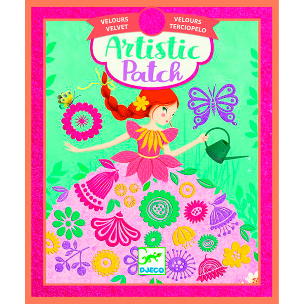 DJECO Художні патчі з вельветом "Прекрасні діви" DJ09468 DJ09468