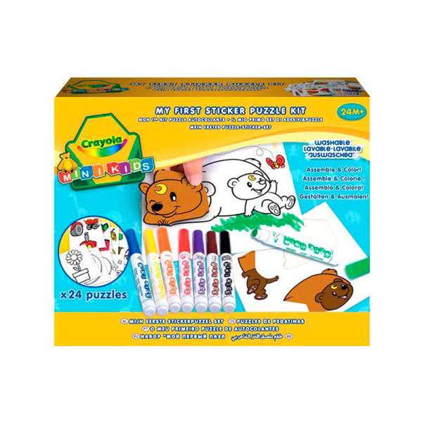 Набір для творчості Crayola Мій перший пазл-наклейка 81-8113 Набір для творчості Crayola Мій перший пазл-наклейка 81-8113