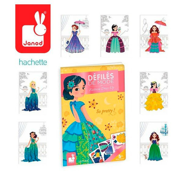 Набір для творчості Janod Модне вбрання Неймовірні сукні J07837 J07837
