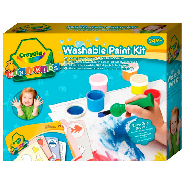 Набір для малювання Crayola Mini Kids Малюємо фарбами 81-8112 Набір для малювання Crayola Mini Kids Малюємо фарбами 81-8112