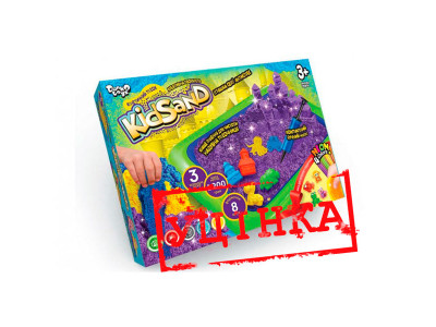 Уцінка Комплект креативної творчості "Кінетичний пісок "KidSand" 1200 г" Ко KS-02-02U-у Уцінка Комплект креативної творчості "Кінетичний пісок "KidSand" 1200 г" Ко KS-02-02U-у