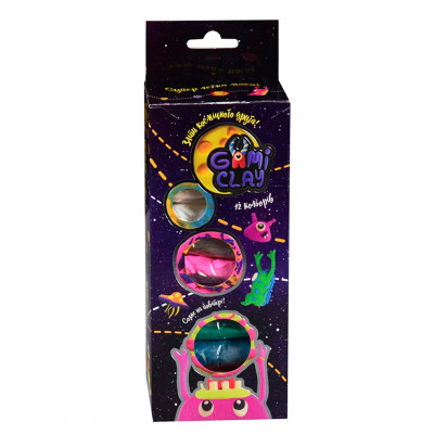 Набір маси для ліплення 71859 "Gumi Clay - 11 кольорів по 10 гр." в кор-ці 71859