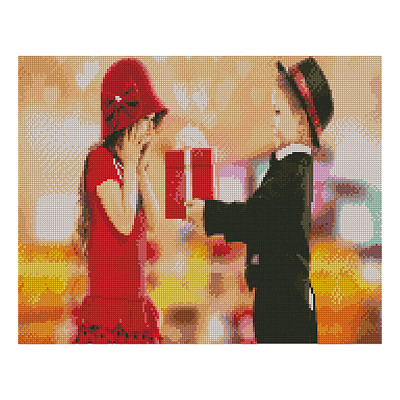 Алмазна картина "Сюрприз" 40х50 см FA11678